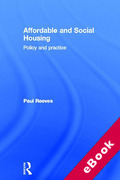 Cover of Affordable and Social Housing: Policy and Practice (eBook)