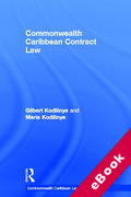 Cover of Commonwealth Caribbean Contract Law (eBook)