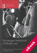 Cover of Routledge Handbook of Media Law (eBook)