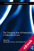 Cover of The Changing Role of Nationality in International Law (eBook)