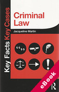 Cover of Key Facts Key Cases: Criminal Law (eBook)