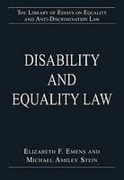 Cover of Disability and Equality Law