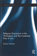 Cover of Religious Expression in the Workplace and the Contested Role of Law