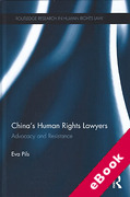 Cover of China's Human Rights Lawyers and Contemporary Chinese Law (eBook)