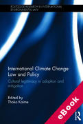 Cover of International Climate Change Law and Policy: Cultural Legitimacy in Adaptation and Mitigation (eBook)