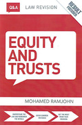 Cover of Routledge Law Revision Q&A Equity & Trusts