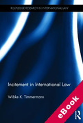 Cover of Incitement in International Law (eBook)