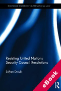 Cover of Resisting United Nations Security Council Resolutions (eBook)