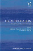 Cover of Legal Education: Simulation in Theory and Practice