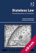 Cover of Stateless Law: Evolving Boundaries of a Discipline (eBook)