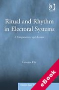 Cover of Ritual and Rhythm in Electoral Systems: A Comparative Legal Account (eBook)