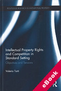 Cover of Intellectual Property Rights and Competition in Standard Setting: Objectives and Tensions (eBook)