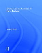 Cover of Crime, Law and Justice in New Zealand