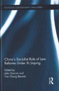 Cover of China's Socialist Rule of Law Reforms Under Xi Jinping