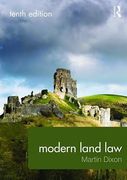 Cover of Modern Land Law