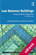 Cover of Law Between Buildings: Emergent Global Perspectives in Urban Law (eBook)