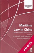 Cover of Maritime Law in China: Emerging Issues and Future Developments (eBook)