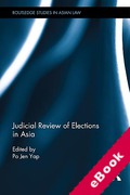 Cover of Judicial Review of Elections in Asia (eBook)