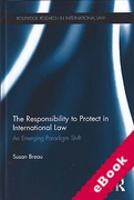 Cover of The Responsibility to Protect in International Law: An Emerging Paradigm Shift (eBook)