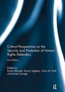 Cover of Critical Perspectives on the Security and Protection of Human Rights Defenders