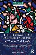 Cover of The Formation of English Common Law: Law and Society in England from King Alfred to Magna Carta