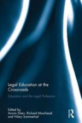 Cover of Legal Education at the Crossroads: Education and the Legal Profession