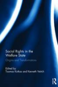 Cover of Social Rights in the Welfare State: Origins and Transformations