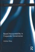 Cover of Board Accountability in Corporate Governance