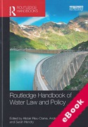 Cover of Routledge Handbook of Water Law and Policy (eBook)