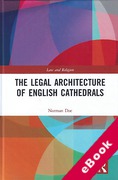 Cover of The Legal Architecture of English Cathedrals (eBook)