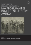 Cover of The Routledge Research Companion to Law and Humanities in Nineteenth-Century America