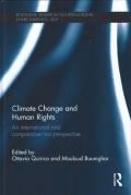 Cover of Climate Change and Human Rights: An International and Comparative Law Perspective