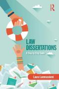 Cover of Law Dissertations: A Step-by-Step Guide