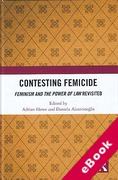 Cover of Contesting Femicide: Feminism and the Power of Law Revisited (eBook)