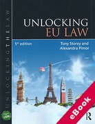Cover of Unlocking EU Law (eBook)