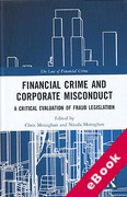 Cover of Financial Crime and Corporate Misconduct: A Critical Evaluation of  Fraud Legislation (eBook)