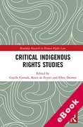 Cover of Critical Indigenous Rights Studies (eBook)