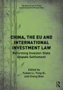Cover of China, the EU and International Investment Law Reforming Investor-State Dispute Settlement