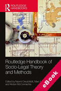 Cover of Routledge Handbook of Socio-Legal Theory and Methods (eBook)