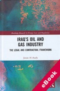 Cover of Iraq's Oil and Gas Industry: The Legal and Contractual Framework (eBook)