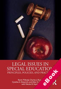 Cover of Legal Issues in Special Education: Principles, Policies, and Practices (eBook)