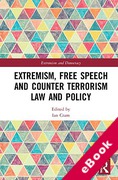 Cover of Extremism, Free Speech and Counter-Terrorism Law and Policy (eBook)