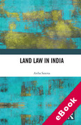 Cover of Land Law in India (eBook)