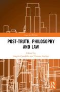 Cover of Post-Truth, Philosophy and Law
