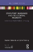 Cover of Statutory Nuisance and Residential Property: Environmental Health Problems in Housing