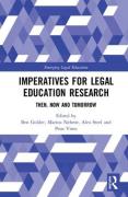 Cover of Imperatives for Legal Education Research: Then, Now and Tomorrow