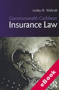 Cover of Commonwealth Caribbean Insurance Law (eBook)