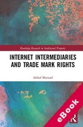 Cover of Internet Intermediaries and Trade Mark Rights (eBook)