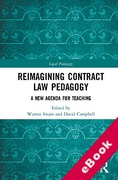 Cover of Contract Law Pedagogy in the 21st Century (eBook)