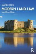Cover of Modern Land Law